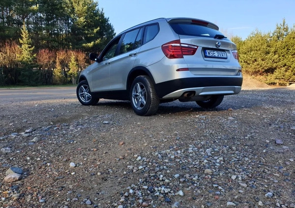 BMW X3 cena 49900 przebieg: 137000, rok produkcji 2011 z Trzciel małe 407